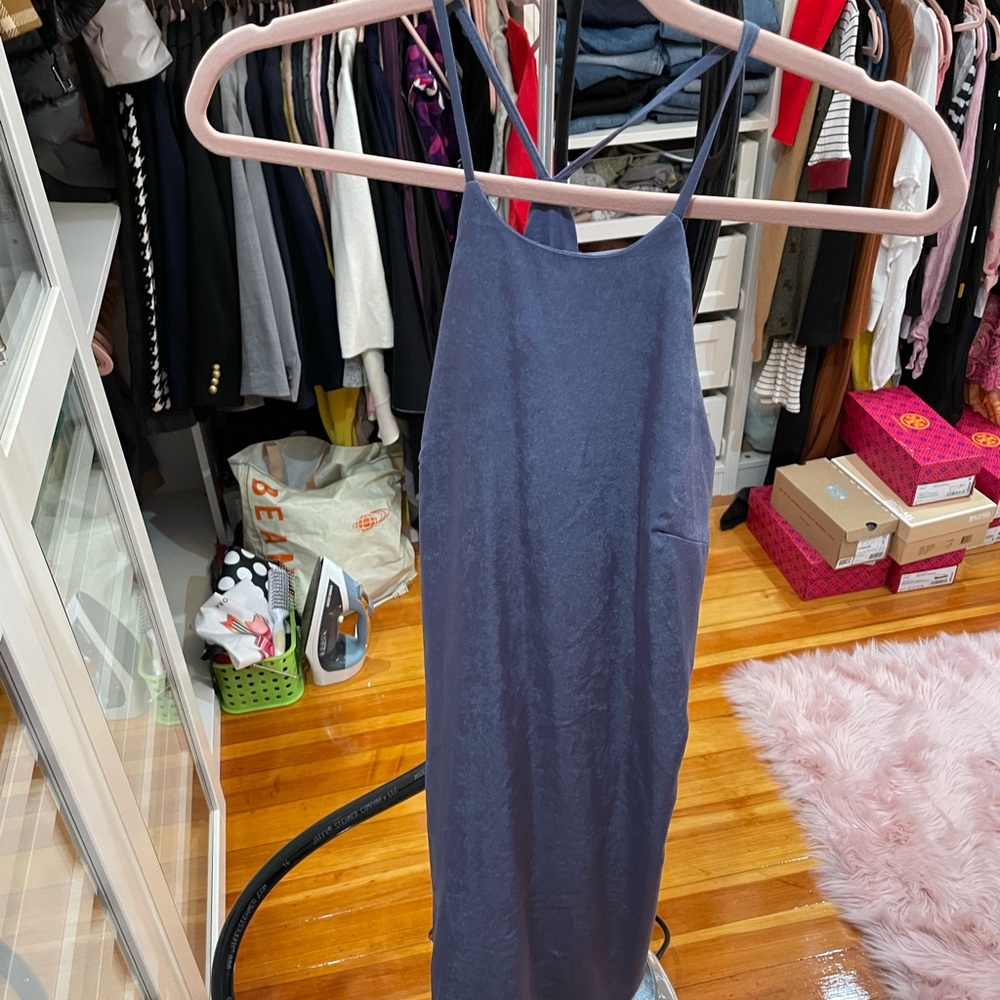 Midi racer back dress